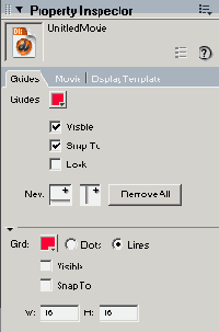 Вкладка Guides