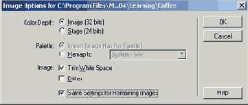   Image Options