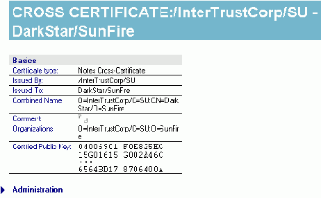 Cross Certificate - взаимный сертификат