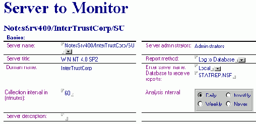 Statistics/Alarm Reporter - система сбора статистики и генерации тревог
